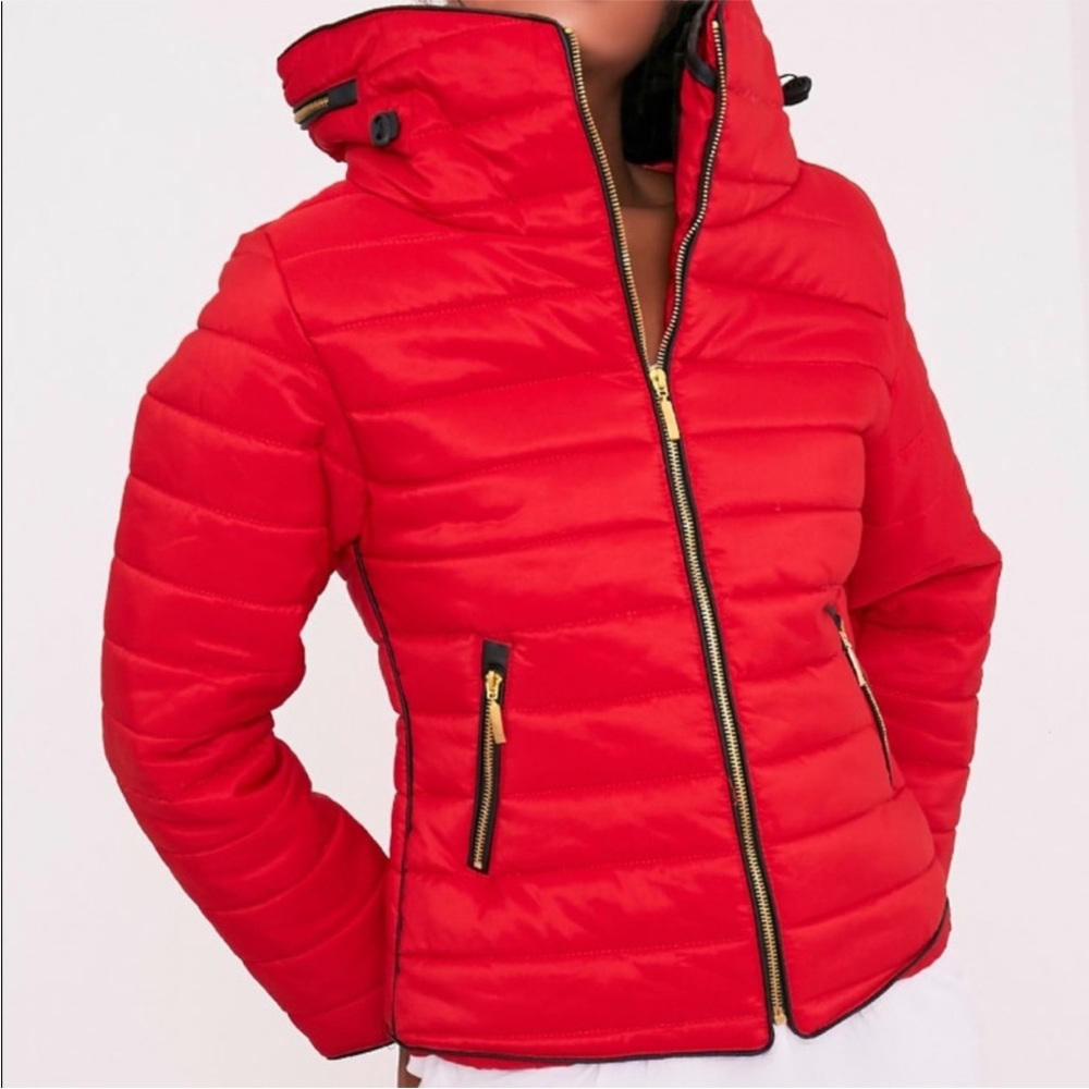 Pretty Little Thing puffer jacket